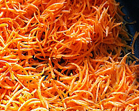 зажарка из моркови
